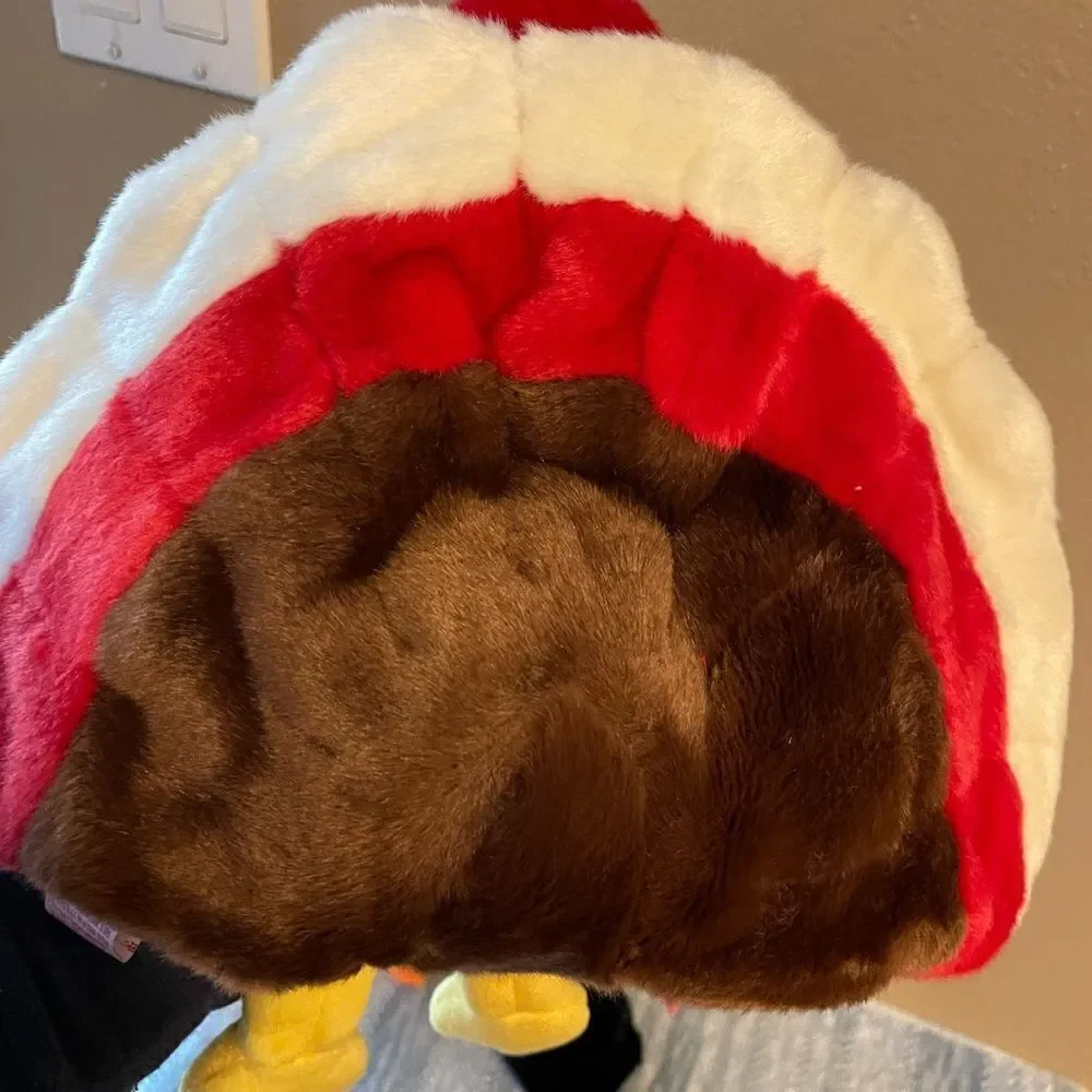 TY Vintage BIG Bat and Turkey Plush Set